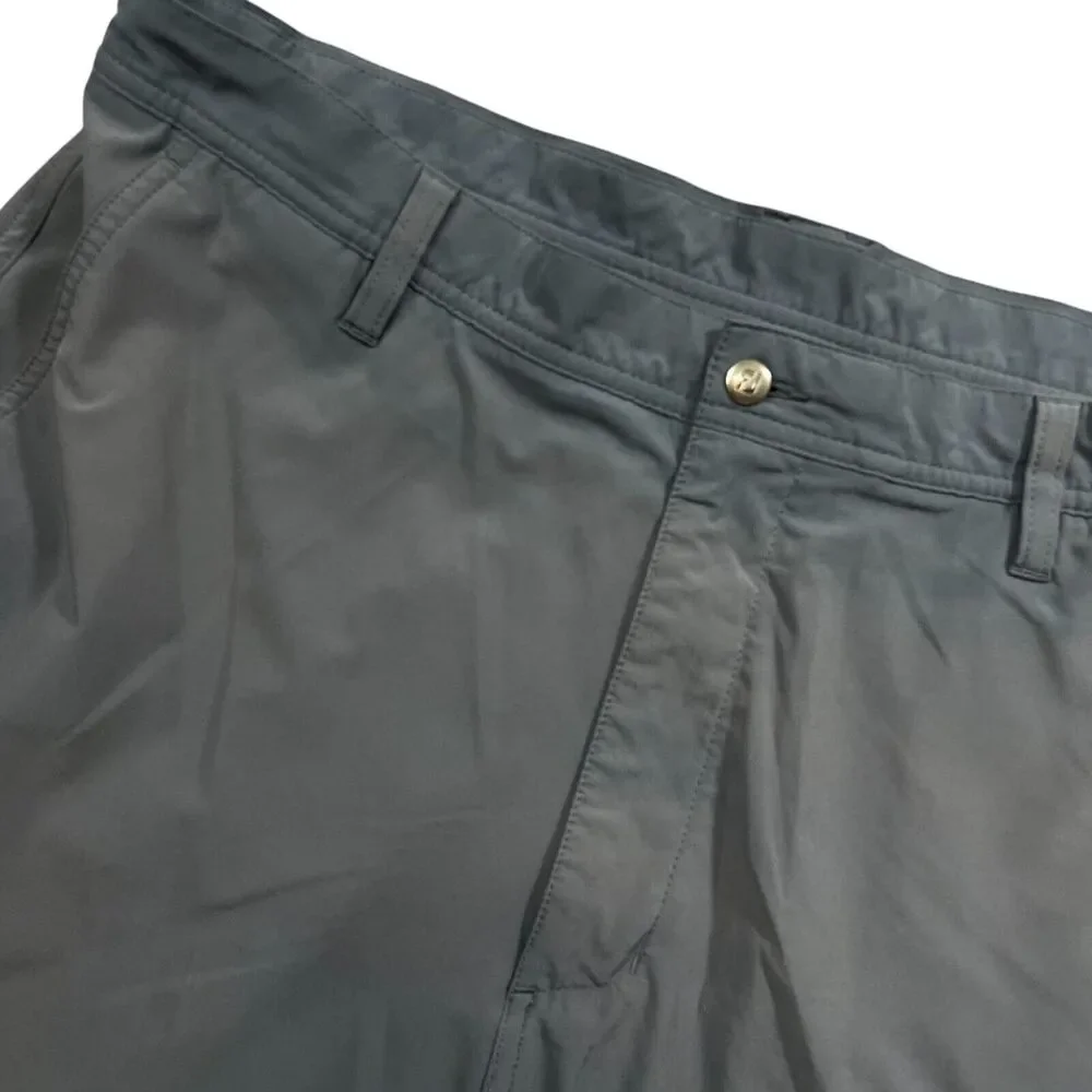 FootJoy 38 Men's Shorts Zipper Grey Bermuda‎ Pockets